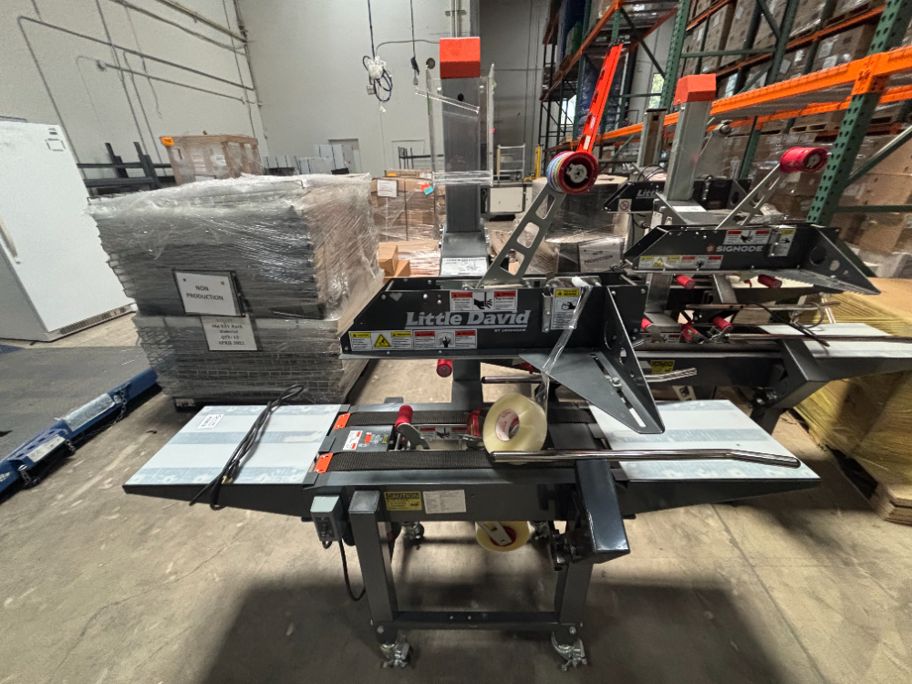 Image of Little David LD-7D/3 Semi-Automatic Uniform Case Sealer